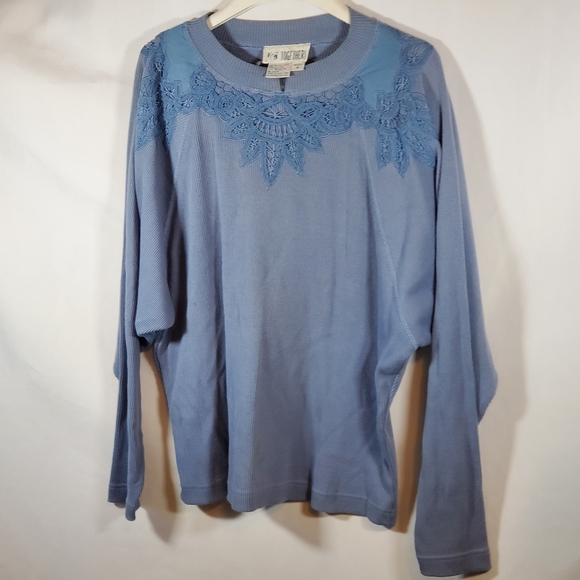 Vintage Together Denim Jean Jacket And Shirt - Picture 5 of 7